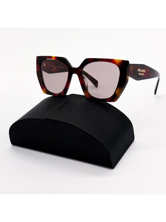 NEW PRADA SUNGLASSES PR15WS 22A20I HAVANA WOMEN PR 15WS 22A20I, SPR 15W 22A20I main image 10